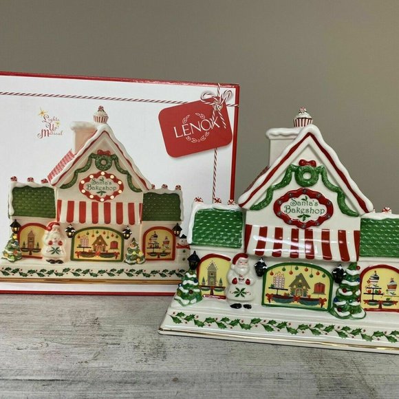 This is for a New Lenox Hosting the Holidays Light-Up & Musical Bakeshop Centerp - Picture 5 of 10